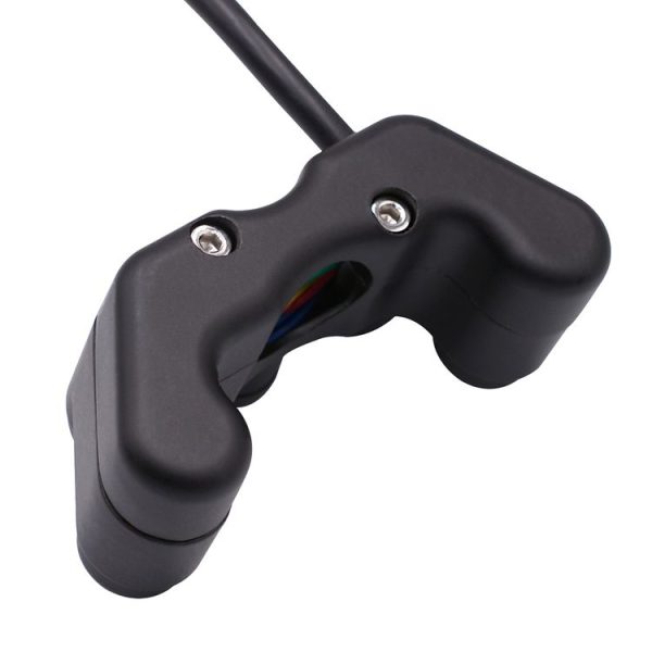 Motorcycle Headlight Auxiliary Light Horn Switches Aluminum Alloy Five-position Faucet Switches with Light - Image 3