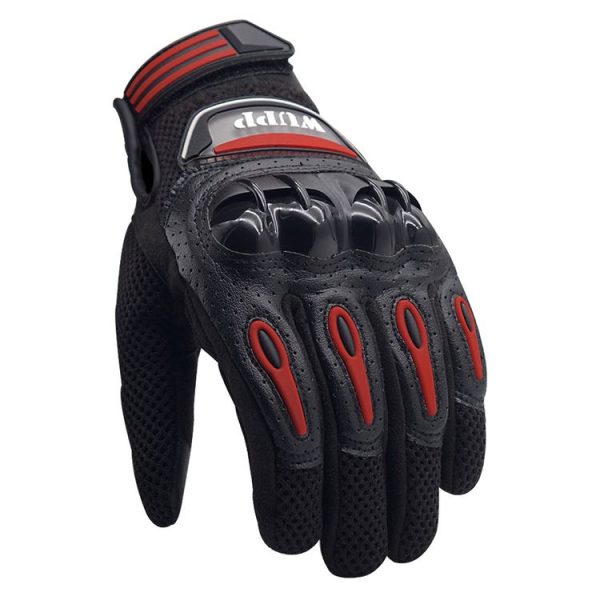 WUPP Motorcycle Gloves Touch Screen Waterproof Breathable Wearable Anti-skid Resistance Summer Winter Full-Finger Protective Gloves, Size: XL - Image 2