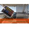 1 in 12 Out Fuse Box PC Terminal Block Fuse Holder Kits with LED Warning Indicator for Auto Car Truck Boat - Image 4