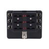 1 in 6 Out Fuse Box PC Terminal Block Fuse Holder Kits with LED Warning Indicator for Auto Car Truck Boat - Image 3
