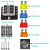 1 in 6 Out Fuse Box PC Terminal Block Fuse Holder Kits with LED Warning Indicator for Auto Car Truck Boat - Image 6