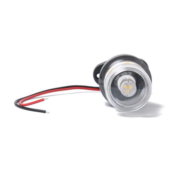 DC 12V 3W Marine Boat Yacht Stern Anchor LED Navigation Pedestal Light All Round 360 Degree White Light - Image 4