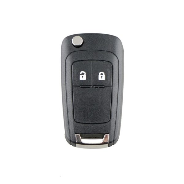 Opel Car Keys Replacement 2 Buttons Car Key Case with Foldable Key Blade - Image 2