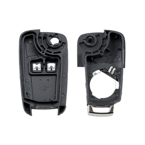 Opel Car Keys Replacement 2 Buttons Car Key Case with Foldable Key Blade - Image 6