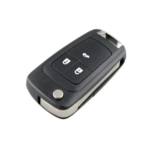 Opel Car Keys Replacement 3 Buttons Car Key Case with Foldable Key Blade - Image 3