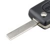 PEUGEOT Car Keys Replacement 3 Buttons Car Key Case with Grooved, without Holder - Image 6