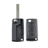 PEUGEOT Car Keys Replacement 3 Buttons Car Key Case with Grooved, without Holder - Image 8