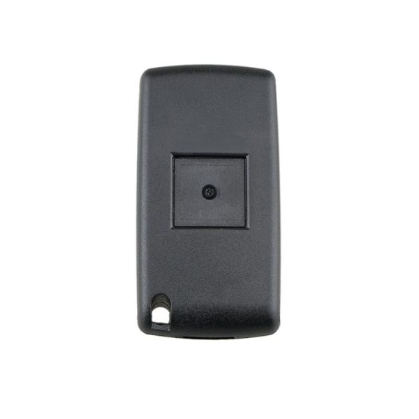 PEUGEOT Car Keys Replacement 2 Buttons Square Car Key Case with Grooved and Holder - Image 4