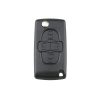 CITROEN C8 / PEUGEOT 1007 Car Keys Replacement 4 Buttons Car Key Case with Grooved, without Holder - Image 2