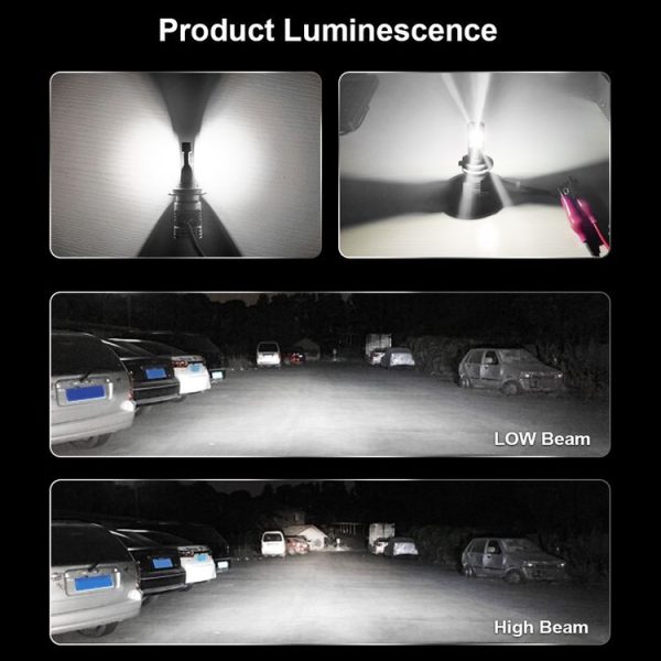 2 PCS M3 9005 / HB3 / H10 DC9-32V / 17W / 6500K / 2000LM IP68 Car LED Headlight Lamps (Cool White) - Image 9