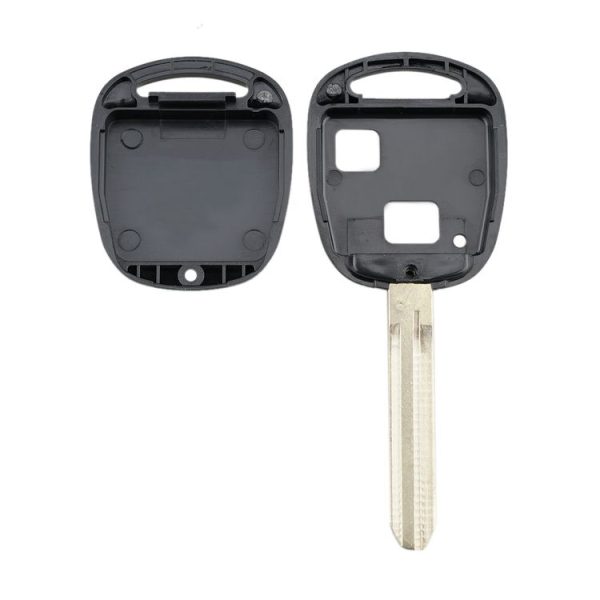 TOYOTA Car Keys Replacement 2 Buttons Car Key Case with Key Blade - Image 4