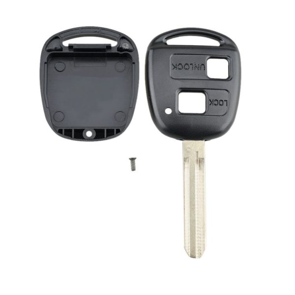 TOYOTA Car Keys Replacement 2 Buttons Car Key Case with Key Blade - Image 5