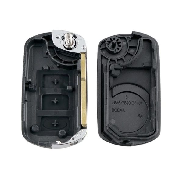 Landrover Range Rover Sport 2006-2011 / Range Rover 2006~2009 / Discovery 3 2005~2009 Car Keys Replacement 3 Buttons Car Key Case with Foldable Key Blade - Image 5