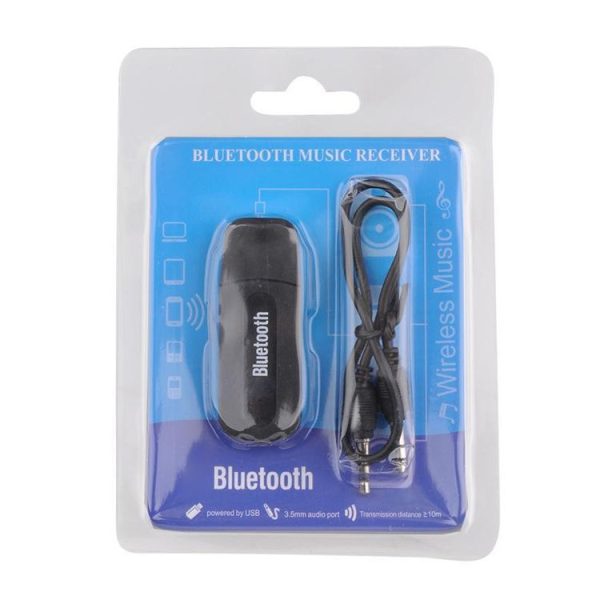 M1 Bluetooth Audio Transmitter Receiver Adapter Portable Audio Player (Black) - Image 4