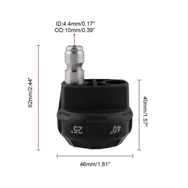 Multifunctional 6-in-1 Multi-hole Nozzle High-pressure Cleaner Car Washing Nozzle - Image 6