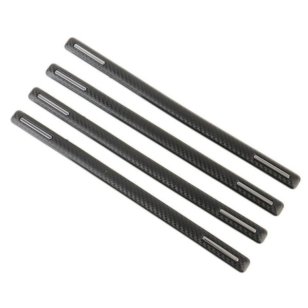3R-2152 4 PCS Universal Car Body Anti-collision Strip Protection Guards Silicon Trims Stickers - Image 2