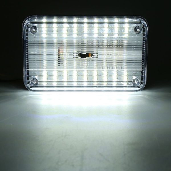 GT-699 DC12V / 2W / 6000K / 120LM SMD-3528 Car Indoor Dome Light - Image 8