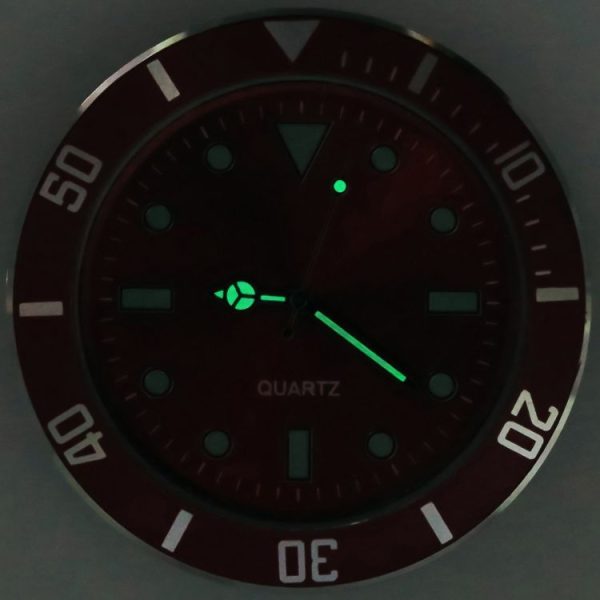 Car Paste Clock Car Luminous Watch (Black) - Image 6