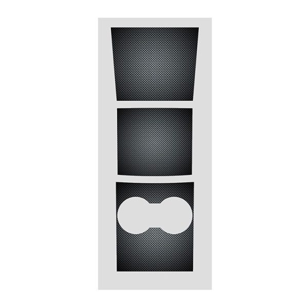Car Central Control Panel Film Scratch-proof PVC Decorative Sticker for Tesla Model 3 before 2021 (Carbon Fiber Black) - Image 2