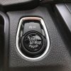 Car Engine Start Key Push Button Cover for BMW G / F Chassis, with Start and Stop (Black)
