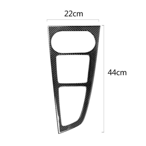 Car Carbon Fiber Gear Position Panel Decorative Sticker for Audi 2017-2018 A4L / 2017-2018 A5 / 2016-2017 A4 B9, Left Drive - Image 3