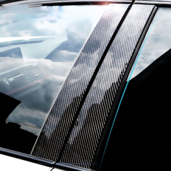 Car Carbon Fiber B Column Decorative Sticker for BMW E90 2005-2012 - Image 6