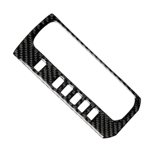 Car Carbon Fiber Gear Position Button Frame Decorative Sticker for Honda Tenth Generation Civic 2016-2019, Left Drive - Image 2