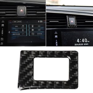 Car Carbon Fiber Double Flash Frame Decorative Sticker for Honda Tenth Generation Civic 2016-2019