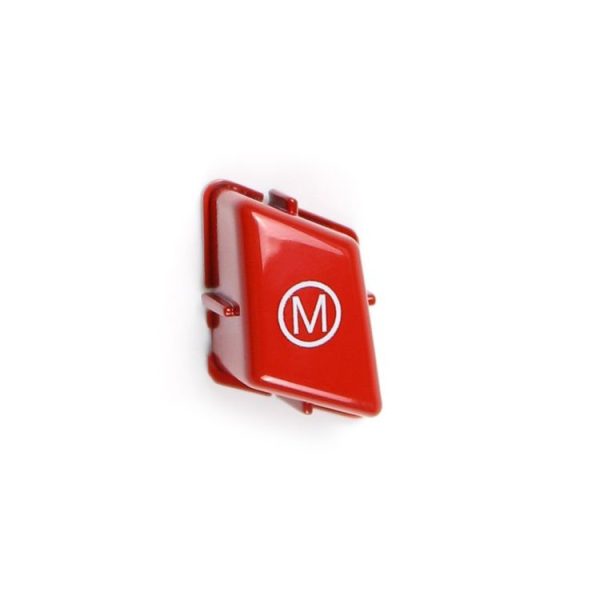 Wheel M Fashion Button Switch Trim Cover for BMW 3 series E90 E92 E93 M3 2007-2013 (Red) - Image 2