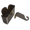 Car Back Seat Hook Trash Rubbish Garbage Can Mobile Phone Holder Storage Box (Brown) - Image 3