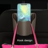 Car Back Seat Hook Trash Rubbish Garbage Can Mobile Phone Holder Storage Box (Brown) - Image 6