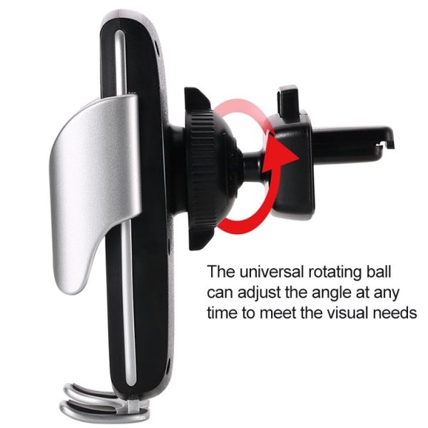 WK WP-U46 Max Wireless Charger Car Air Outlet Mobile Phone Holder Bracket - Image 4