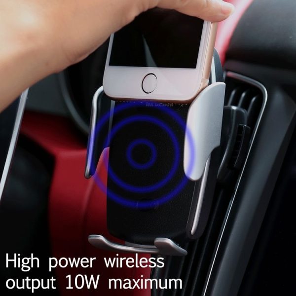 WK WP-U46 Max Wireless Charger Car Air Outlet Mobile Phone Holder Bracket - Image 6