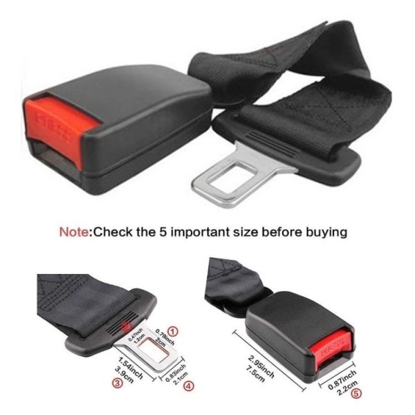 Universal Car Seat Belt Extension Strap - Image 4