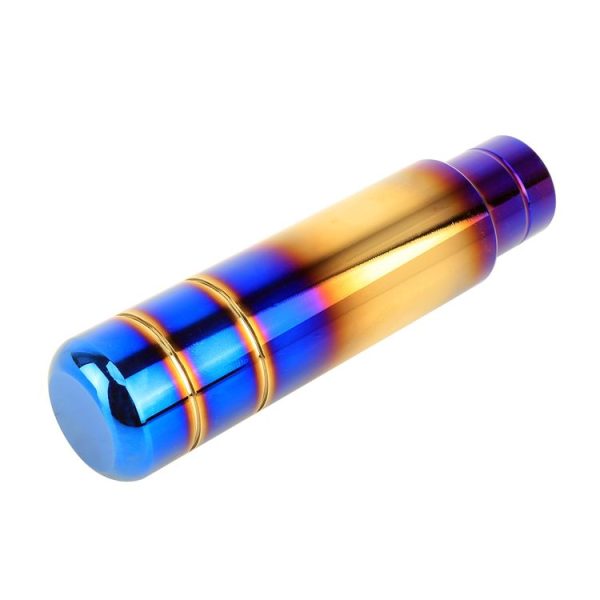 Universal Flame Colorful Long Strip Shape Car Gear Shift Knob Modified Shifter Lever Knob, Length: 13cm - Image 2