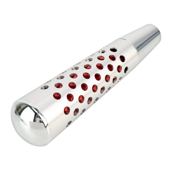 Universal Car Mesh Gear Head Gear Shift Knob (Red) - Image 3