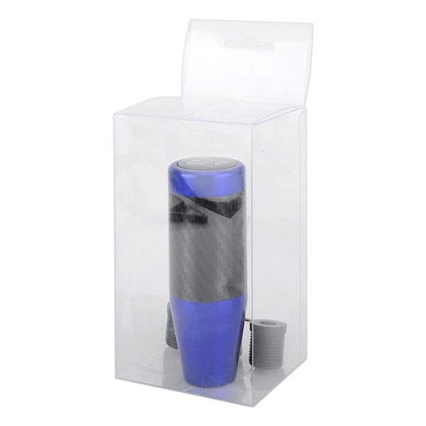 Universal Car Carbon Fiber Pattern Gear Head Gear Shift Knob (Blue) - Image 5