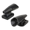 Car ABS Deer Alert Sound Alarm Ultrasonic Wind Power Animal Repeller (Black)