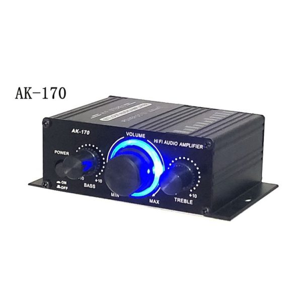 AK170 Car Mini HIFI Amplifier Audio DC 12V - Image 2