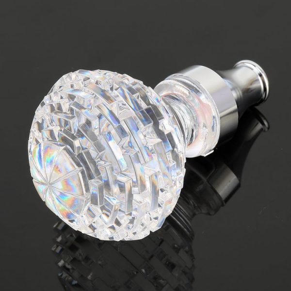 Universal Car Nest Shaped Crystal Gear Head Gear Shift Knob with Light - Image 3