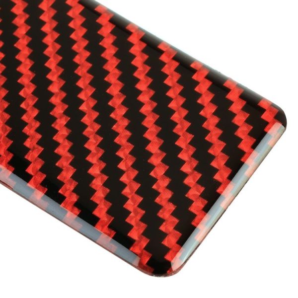 2 in 1 Car Carbon Fiber Welcome Pedal Outer Frame Decorative Sticker for Ford Mustang 2015-2020 - Image 3