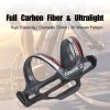 TOSEEK Gloss Full Carbon Fiber Road Bicycle Water Bottle Holder (Red) - Image 3