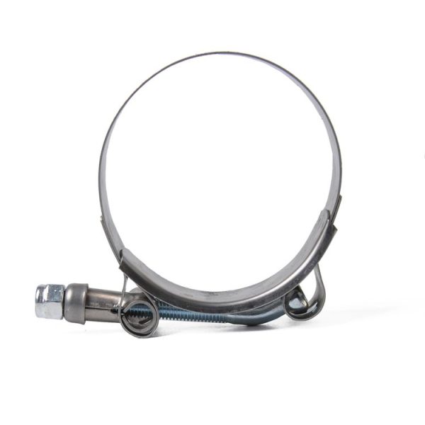 4 PCS Stainless Steel T-Bolt Hose Clamps Pipe Clip Fuel Line Clip, Size: 79-87mm - Image 2