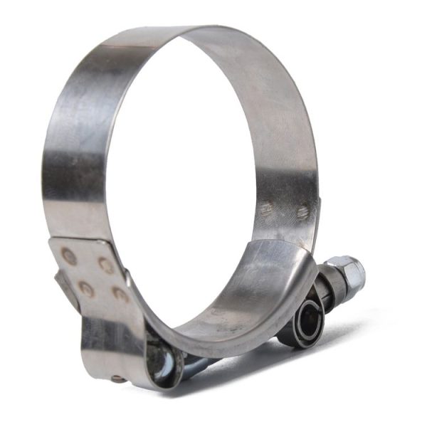 4 PCS Stainless Steel T-Bolt Hose Clamps Pipe Clip Fuel Line Clip, Size: 79-87mm - Image 3