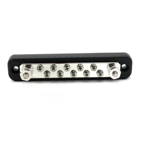 10 Way Power Distribution Bus Bar 10-bit Single Distribution Box for Car / RV / Boat - Image 3