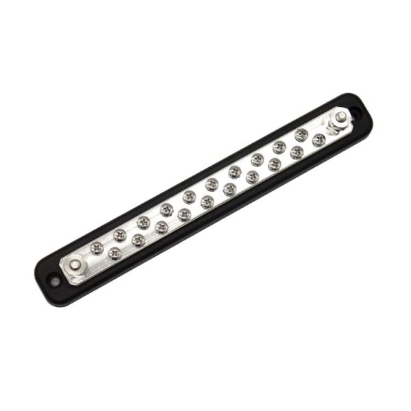 20 Way Power Distribution Bus Bar 20-bit Single Distribution Box for Car / RV / Boat - Image 2