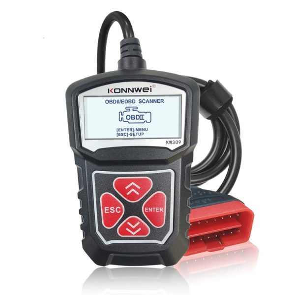KONNWEI KW309 V309 V310 MS309 Code Reader OBD2 Scanner Diagnostic Tool (Black) - Image 2