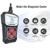 KONNWEI KW310 OBD Car Fault Detector Code Reader ELM327 OBD2 Scanner Diagnostic Tool (Black) - Image 7