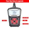 KONNWEI KW310 OBD Car Fault Detector Code Reader ELM327 OBD2 Scanner Diagnostic Tool (Black) - Image 8