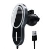X6 Car Air Outlet Vent Mount Clamp Holder 15W Fast Charging Qi Magnetic Wireless Charger - Image 2